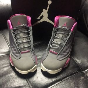 Girls Air Jordan size 4.5 youth